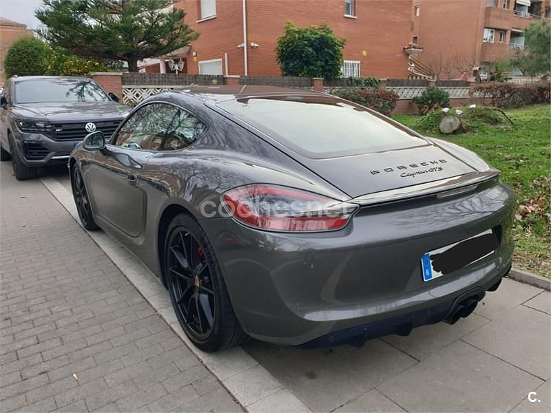Usado Porsche Cayman GTS 340 CV (250 kW) 2015 Gris / plata Coupe