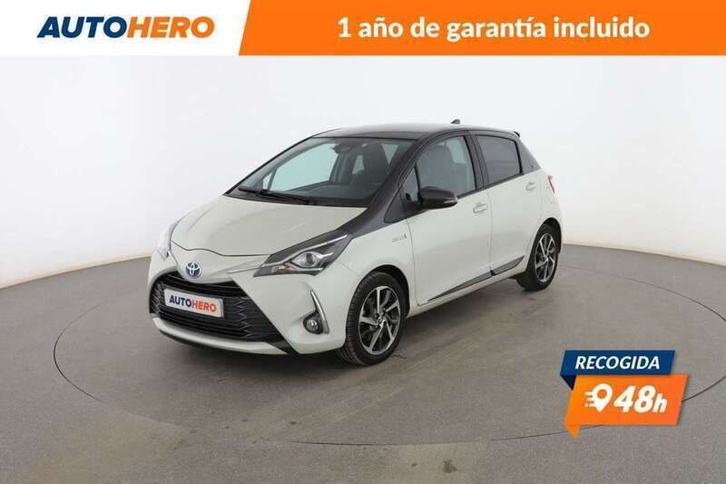 Amarillo Usado 2019 Toyota Yaris Hybrid Active Berlina | 16.199 € (Precio justo) - Imagen 1/3