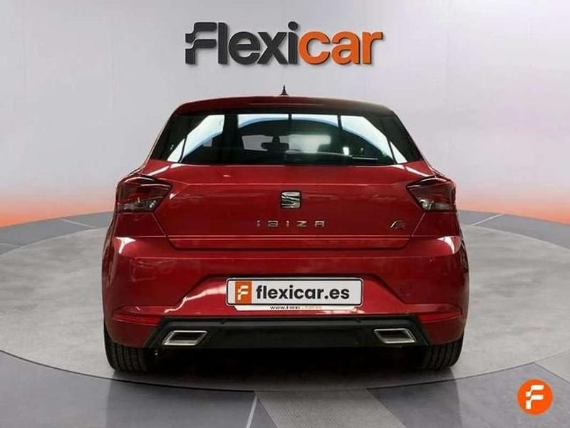 Usado Seat Ibiza FR 116 CV (85 kW) 2018 Rojo Utilitario