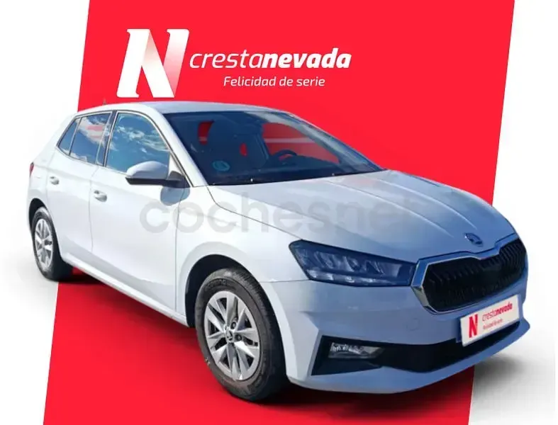 Usado Skoda Fabia Selection 80 CV (58 kW) 2024 Blanco Utilitario