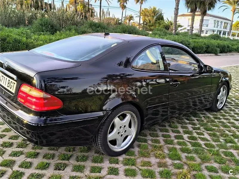 Usado Mercedes CLK430 Avantgarde 279 CV (205 kW) 2000 Negro Coupe