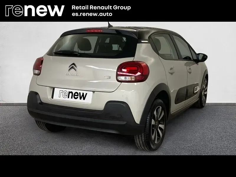 Usado Citroën C3 Feel 100 CV (73 kW) 2021 Gris Utilitario