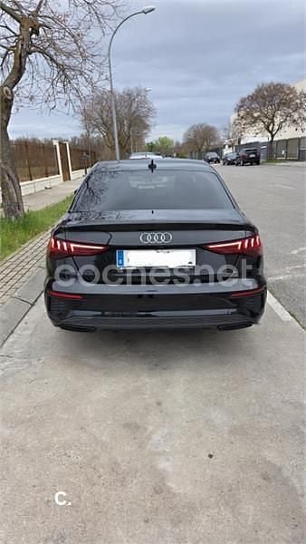 Usado Audi A3 150 CV (110 kW) 2021 Negro Berlina