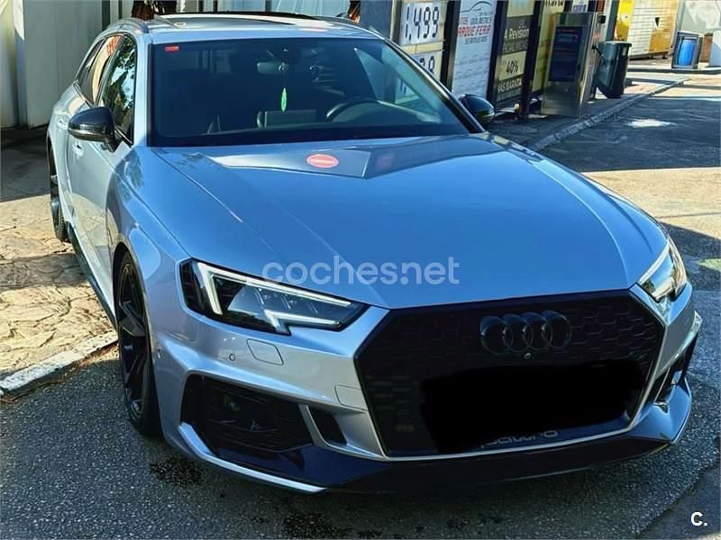 Usado Audi RS4 450 CV (330 kW) 2018 Gris / plata Familiar