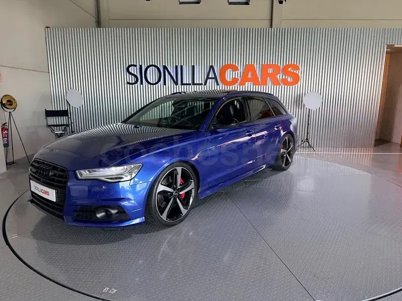 Usado Audi A6 Competition 326 CV (239 kW) 2016 Azul Familiar