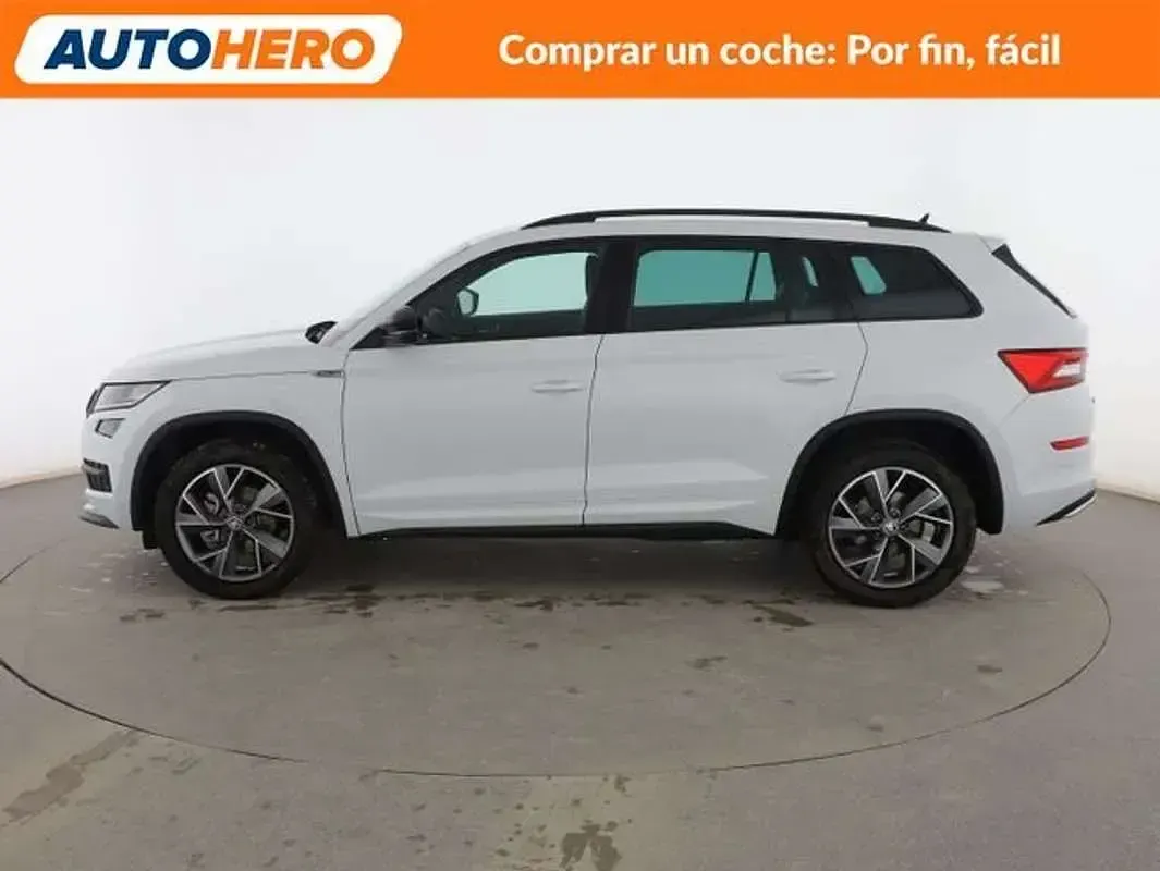 Käytetty Skoda Kodiaq SportLine 150 HP (110 kW) 2020 Valkoinen Katumaasturi