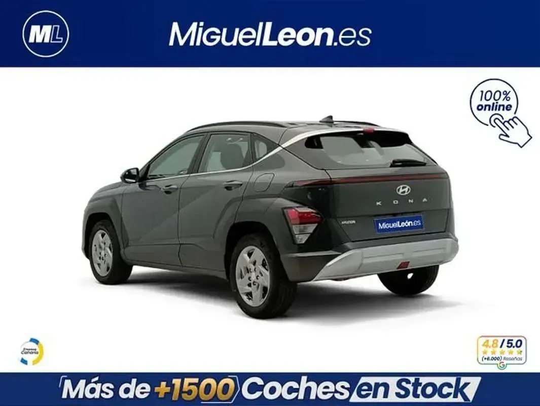 Usado Hyundai Kona 120 CV (88 kW) 2024 Gris SUV
