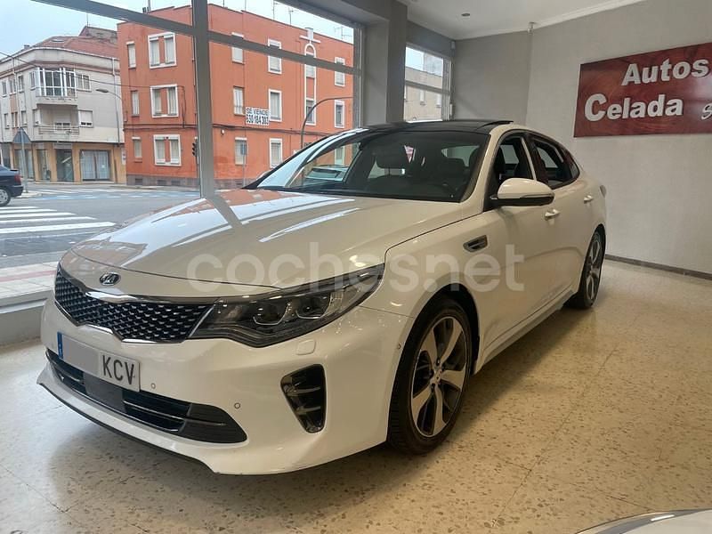 Blanco Usado 2017 Kia Optima GT-Line Berlina | 15.990 € (Caro) - Imagen 1/4