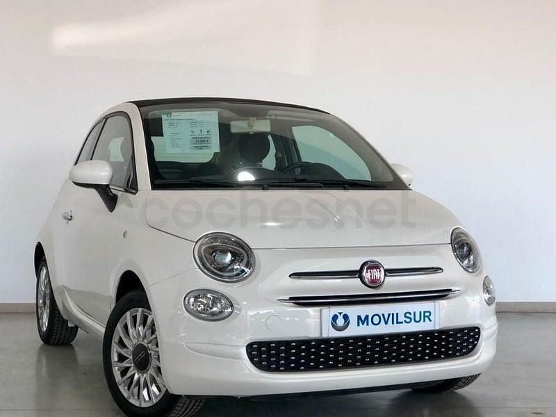 Usado Fiat 500C Lounge 85 CV (62 kW) 2019 Blanco Descapotable