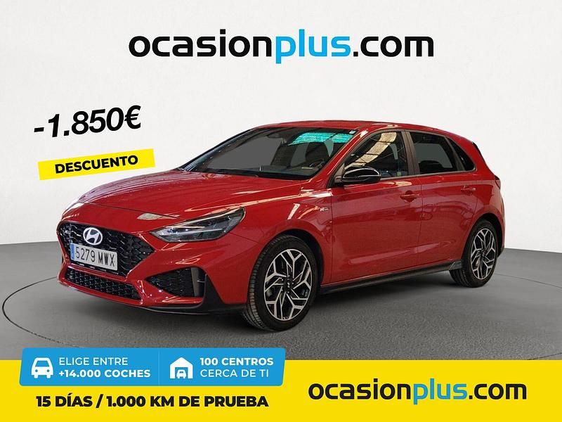 Rojo Usado 2024 Hyundai i30 N Line Berlina | 20.350 € (Precio justo) - Imagen 1/4