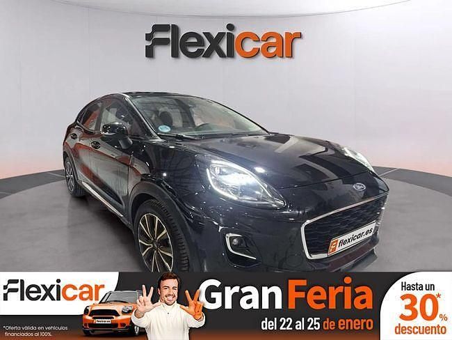 Negro Usado 2021 Ford Puma Titanium SUV | 16.490 € (Precio justo) - Imagen 1/4