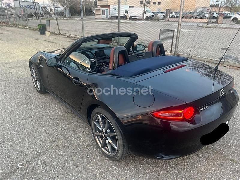 Usado Mazda MX5 184 CV (135 kW) 2023 Negro Descapotable