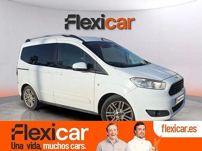 Blanco Usado 2016 Ford Tourneo Courier Titanium Monovolumen | 10.990 € (Precio justo) - Imagen 1/4