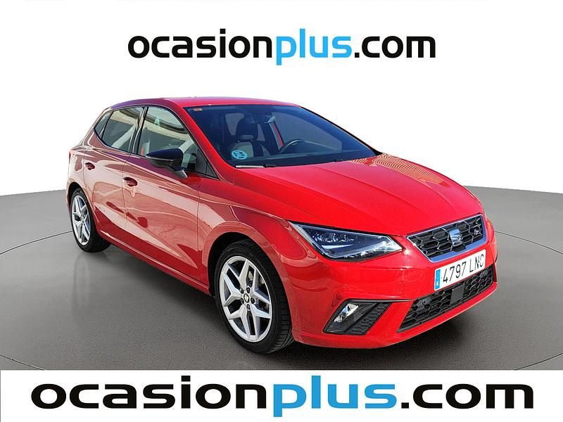 Usado Seat Ibiza FR 110 CV (80 kW) 2021 Rojo Utilitario