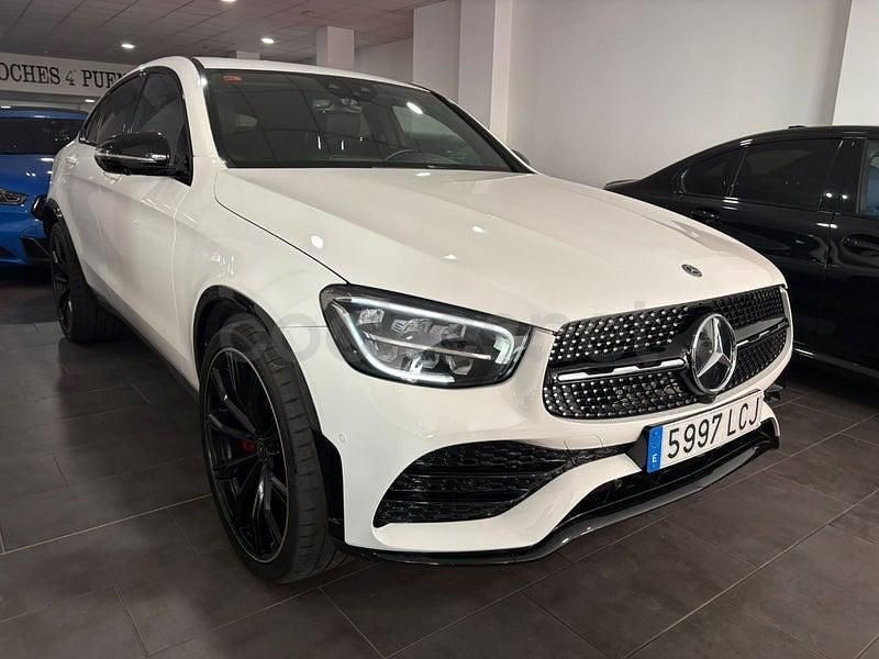 Usado Mercedes GLC220 194 CV (142 kW) 2019 Blanco Coupe