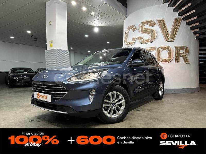 Azul Usado 2023 Ford Kuga Titanium SUV | 17.850 € (Super precio) - Imagen 1/4