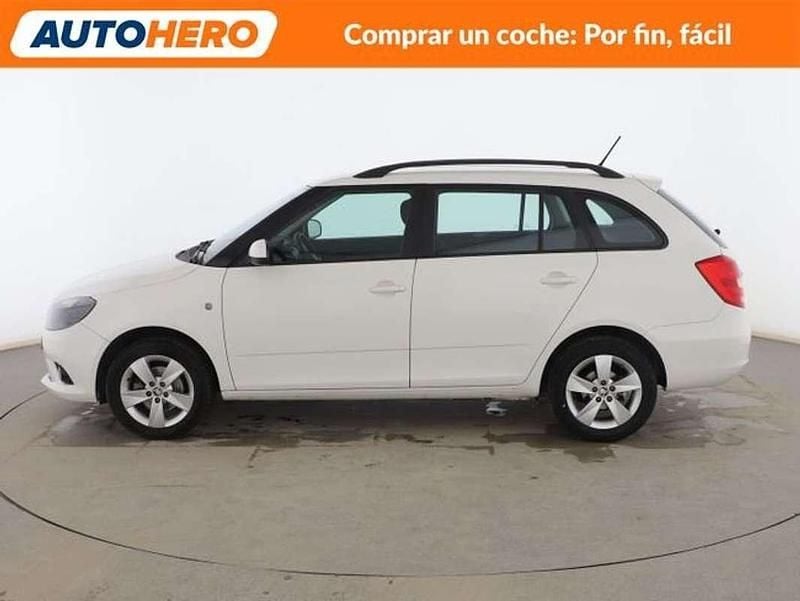 Usado Skoda Fabia Ambition 75 CV (55 kW) 2014 Blanco Utilitario
