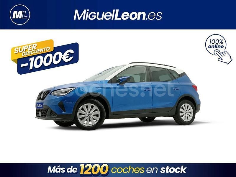 Azul Usado 2023 Seat Arona Style SUV | 15.985 € (Precio justo) - Imagen 1/3