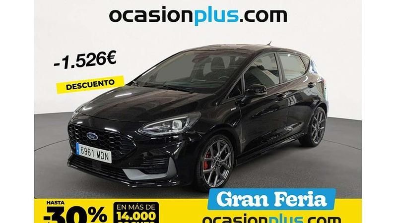 Negro Usado 2023 Ford Fiesta ST-Line Utilitario | 15.264 € (Precio justo) - Imagen 1/4