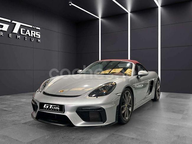 Gris / plata Usado 2019 Porsche 718 Spyder Descapotable | 118.900 € - Imagen 1/4