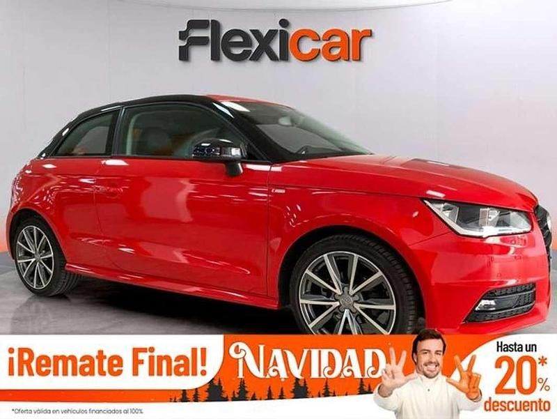 Usado Audi A1 Premium 95 CV (69 kW) 2016 Rojo Utilitario