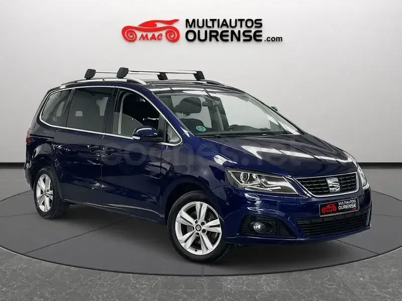 Usado Seat Alhambra XCELLENCE 150 CV (110 kW) 2020 Azul Monovolumen