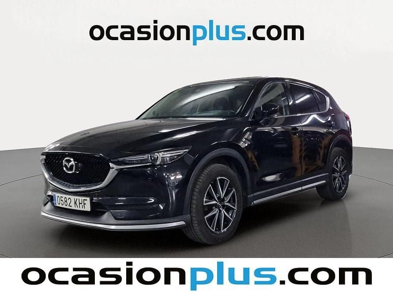 Negro Usado 2018 Mazda CX-5 SUV | 16.773 € (Buen precio) - Imagen 1/4