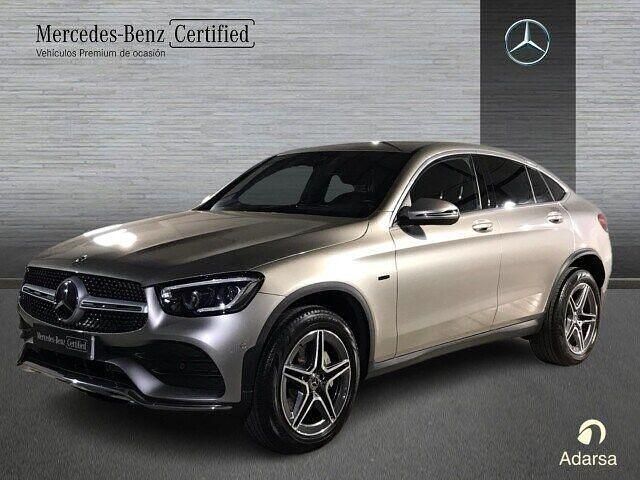 Plata mojave Usado 2021 Mercedes GLC300e AMG line Coupe | 43.995 € (Precio justo) - Imagen 1/4