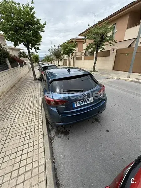 Käytetty Mazda 3 150 HP (110 kW) 2017 Sininen Sedan