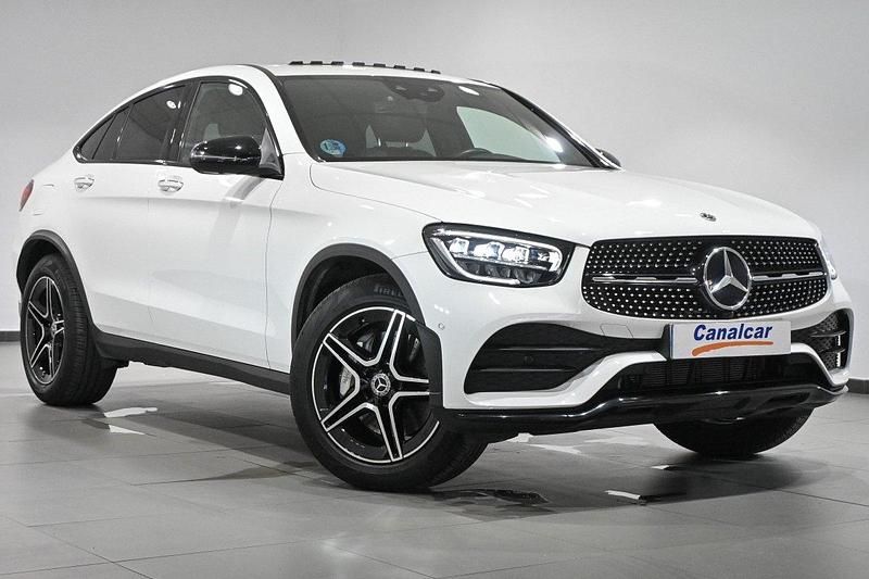 Usado Mercedes GLC300 258 CV (189 kW) 2022 Blanco Coupe