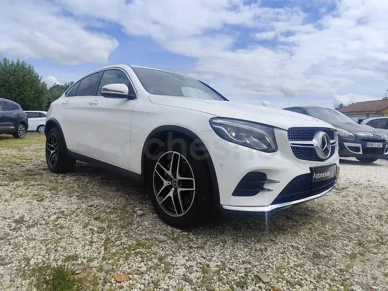 Brugt Mercedes GLC220 194 HK (142 kW) 2019 Hvid Coupe