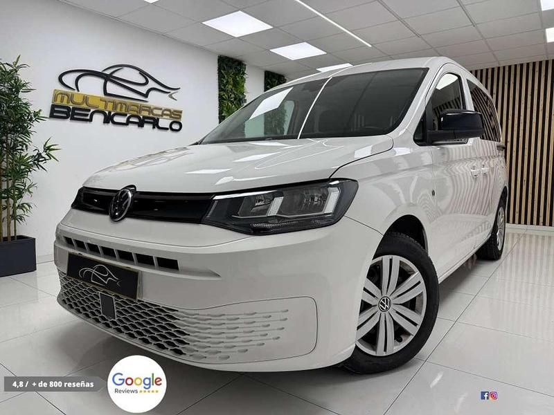 Blanco Usado 2022 VW Caddy Monovolumen | 18.900 € (Precio justo) - Imagen 1/4