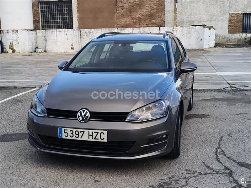 Usado VW Golf VII Advance 110 CV (80 kW) 2015 Gris / plata Familiar