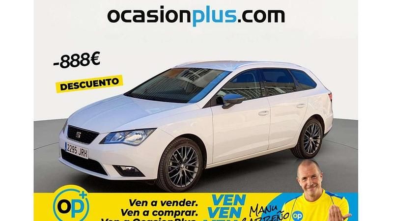 Brugt Seat Leon ST Style 125 HK (91 kW) 2016 Hvid Stationcar