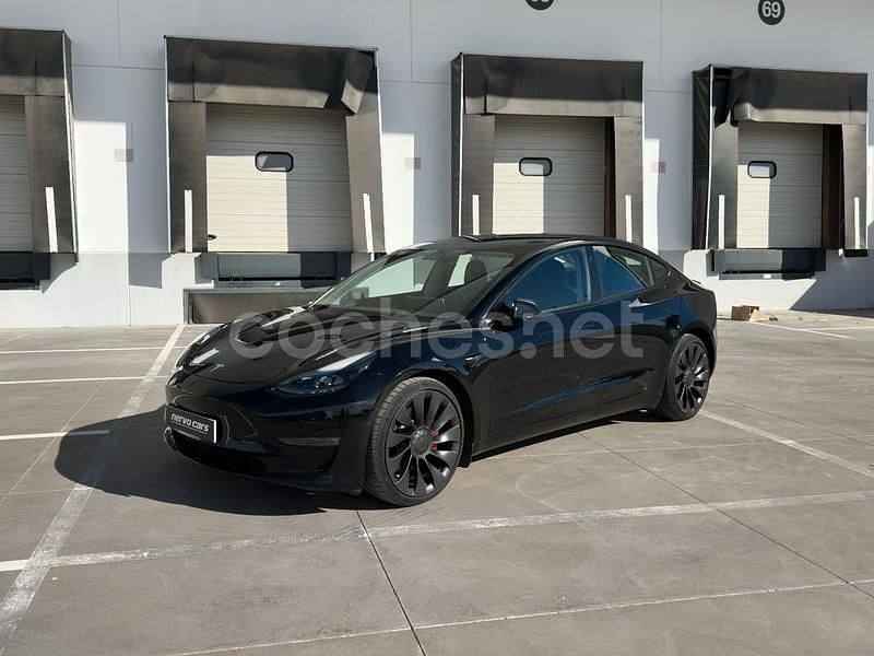 Eléctrico Usado 2021 Tesla Model 3 Performance Berlina | 31.990 € (Precio justo) - Imagen 1/4