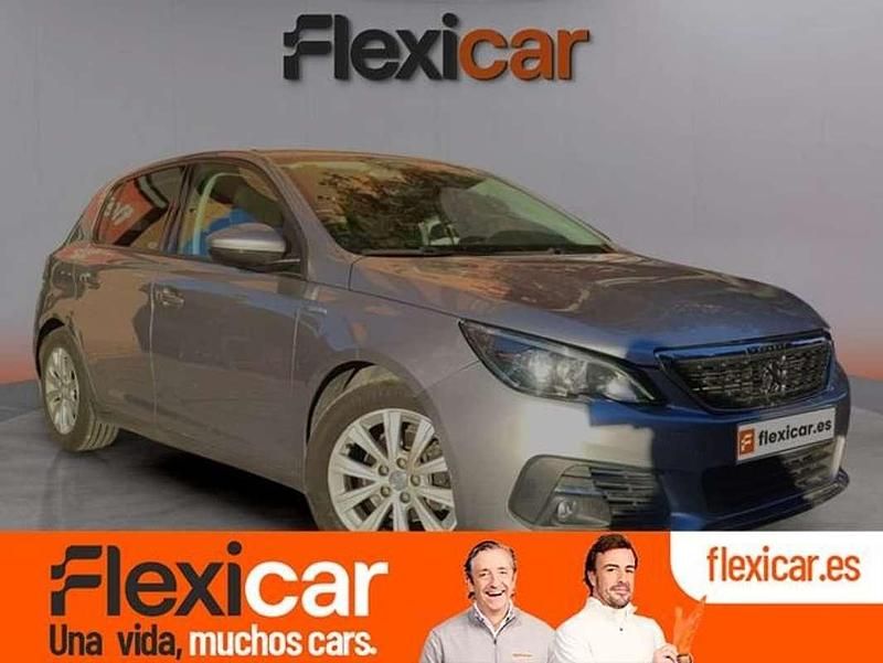 Usado Peugeot 308 Style 131 CV (96 kW) 2020 Gris Utilitario