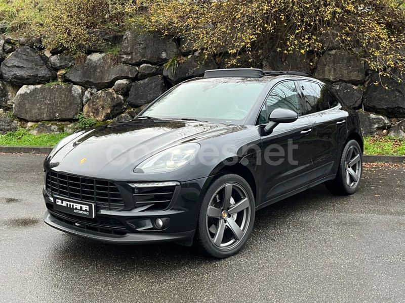 Negro Usado 2017 Porsche Macan S SUV | 42.900 € - Imagen 1/4