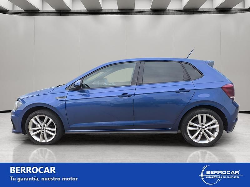 Usado VW Polo R-line 95 CV (69 kW) 2022 Azul Utilitario