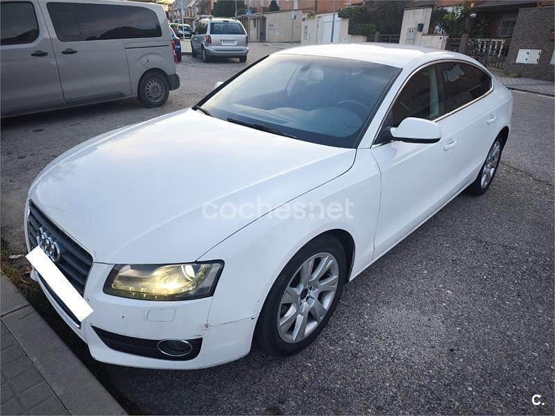 Usado Audi A5 Sportback 143 CV (105 kW) 2010 Blanco Utilitario