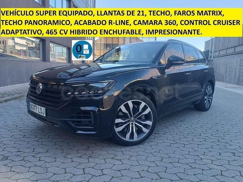 Usado VW Touareg R 462 CV (339 kW) 2021 Negro SUV