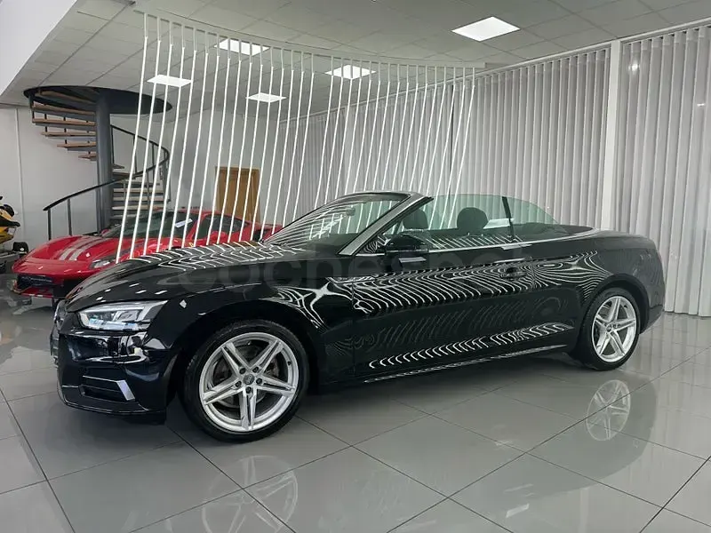 Usado Audi A5 Cabriolet S-Line 190 CV (139 kW) 2019 Negro Descapotable