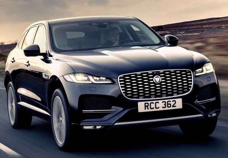 Azul Usado 2017 Jaguar F-Pace Pure SUV | 17.600 € (Precio justo) - Imagen 1/4