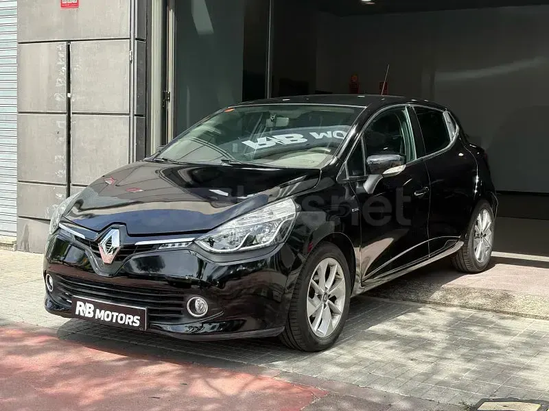 Usado Renault Clio IV LIMITED 75 CV (55 kW) 2016 Negro Berlina