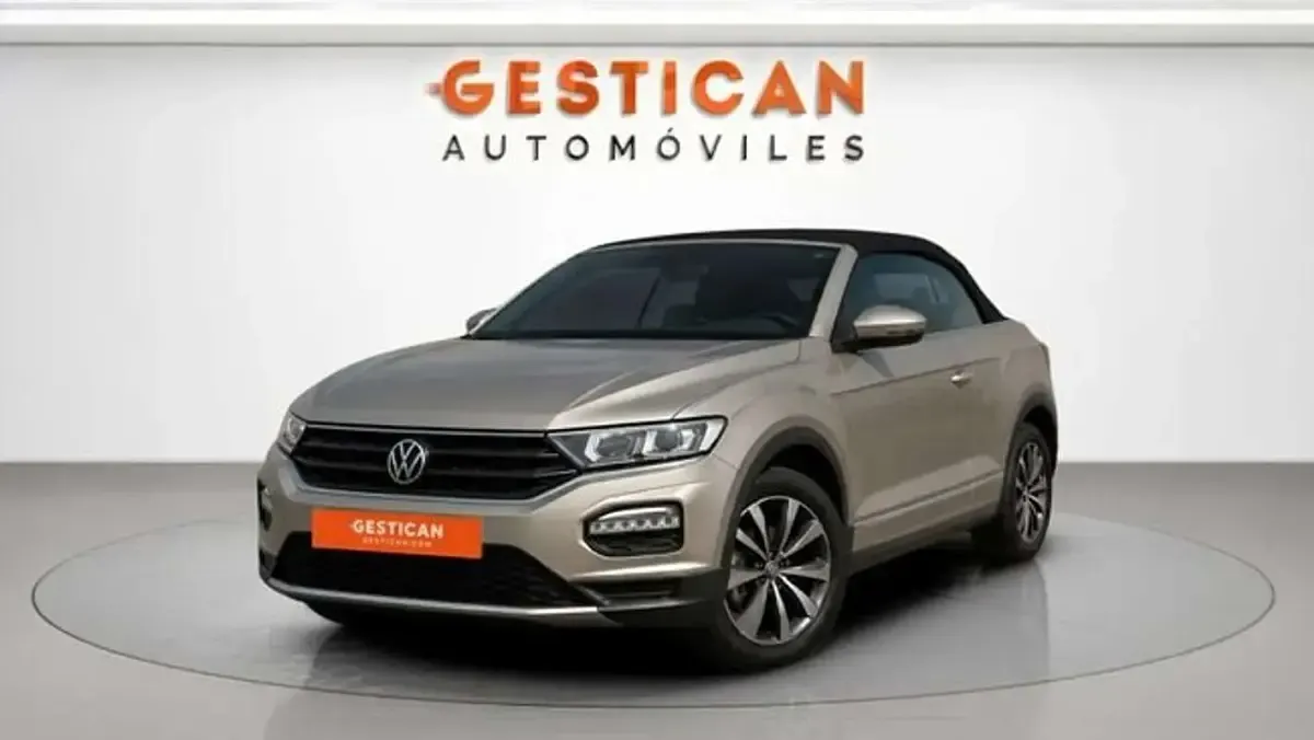 Usado VW T-Roc Style 110 CV (80 kW) 2021 Gris SUV
