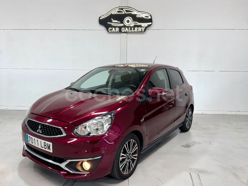 Violeta / lila Usado 2019 Mitsubishi Space Star Motion Berlina | 10.990 € (Precio justo) - Imagen 1/4