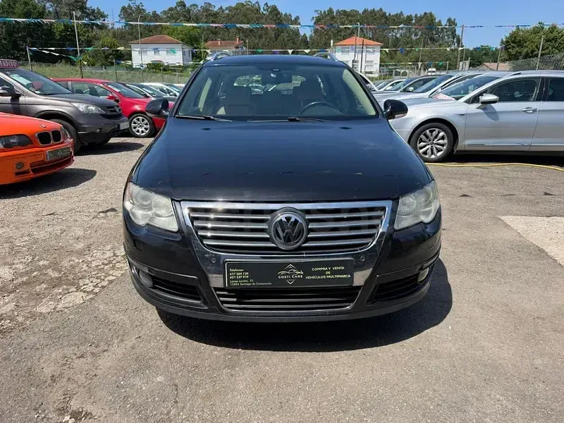 Usado VW Passat Highline 170 CV (125 kW) 2008 Negro Familiar
