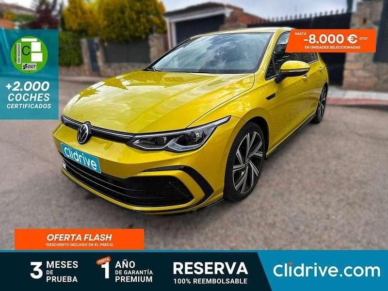 Amarillo Usado 2022 VW Golf VIII R-line Utilitario | 20.590 € (Super precio) - Imagen 1/4