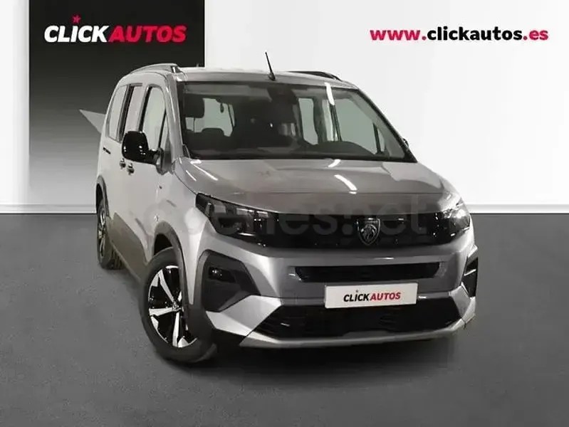 Usado Peugeot Rifter GT 130 CV (95 kW) 2025 Gris / plata Monovolumen