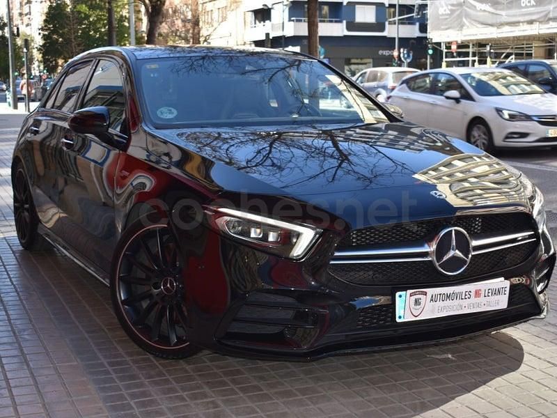 Usado Mercedes A35 AMG 306 CV (225 kW) 2021 Negro Berlina