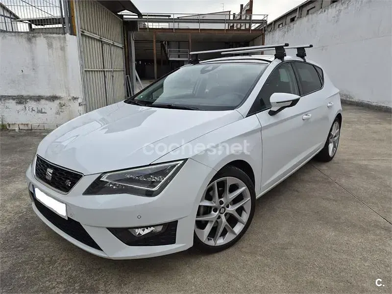 Usado Seat Leon FR 150 CV (110 kW) 2017 Blanco Berlina